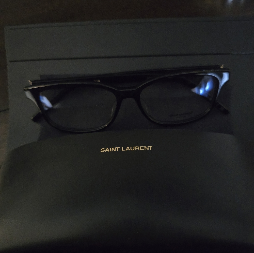 YSL Black Eyeglass Frames